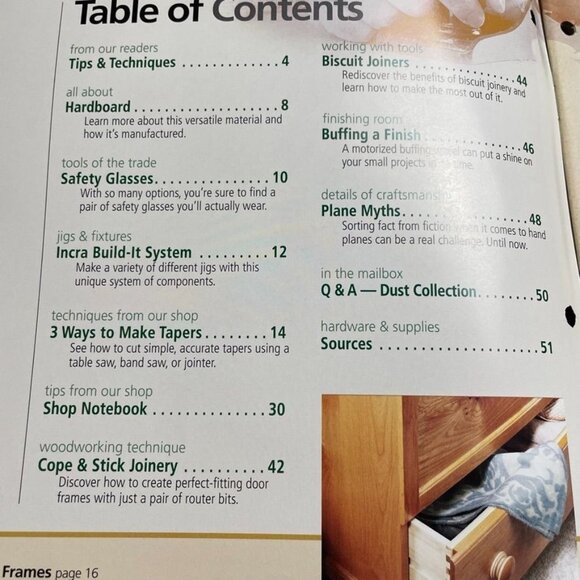 Woodsmith Woodworking Magazine u Vol  34 Issue 203 Jig Hardware Kit Jig Hardware - Picture 4 of 8